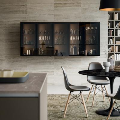 Armony - Meubles haut vitrés et fumés